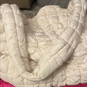 Cato Cream Quilted purse